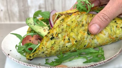 Wraps de légumes pour des sandwiches diététiques