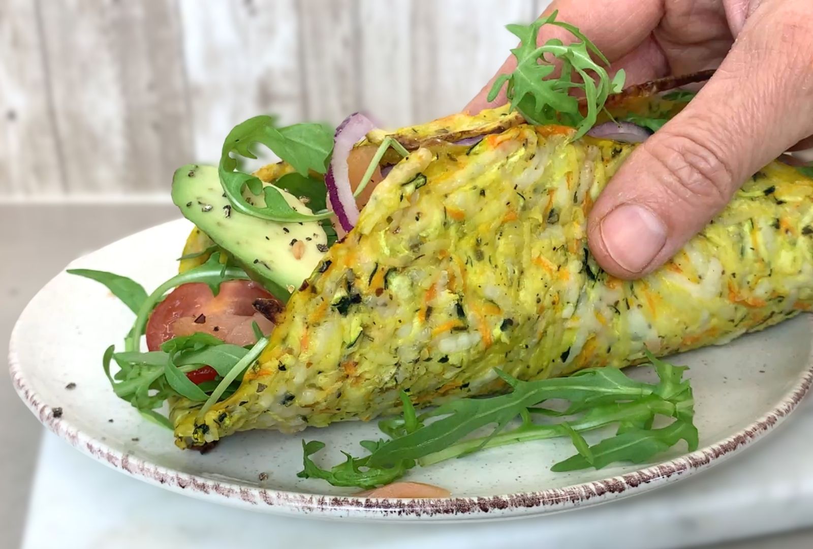 Wraps de légumes pour des sandwiches diététiques