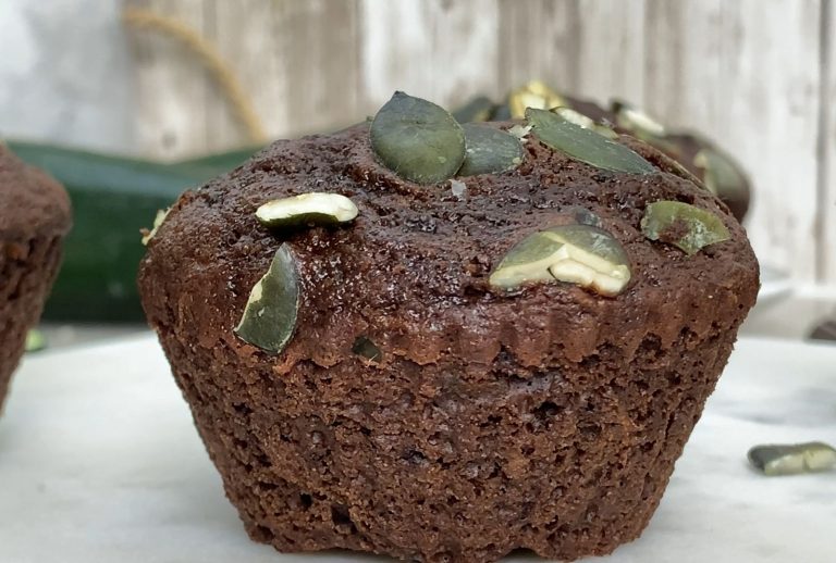 Muffins au chocolat et à la courgette