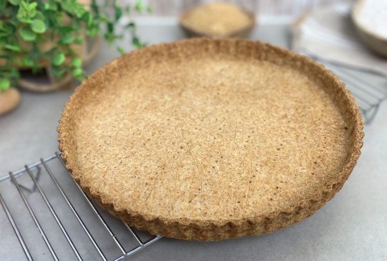 Pâte à tarte sucrée IG bas ( rustique et légère )