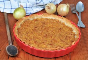 Tarte légère aux oignons