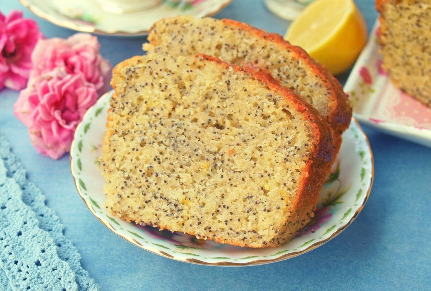 Cake citron et graines de pavot