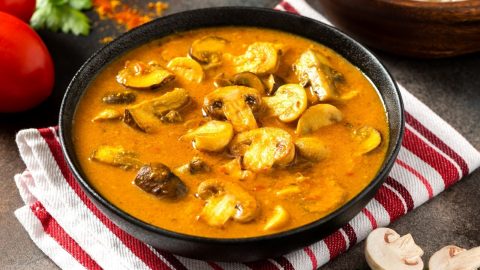 Curry de Champignons Diététique et Gourmand