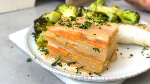 gratin de patates douces