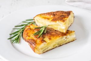 Tortilla de pommes de terre légère