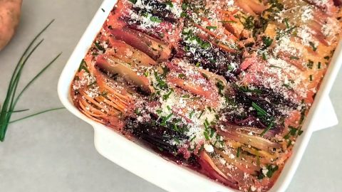 Gratin de légumes d’automne coloré