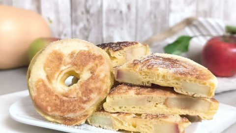 Pancake aux pommes ultra léger