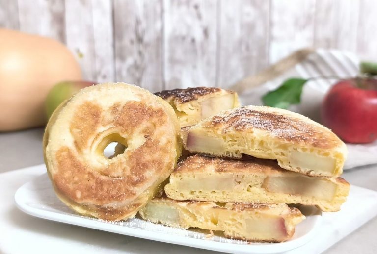 Pancakes aux pommes moelleux et légers