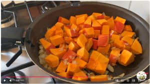 Gratin de potimarron fondant à la crème