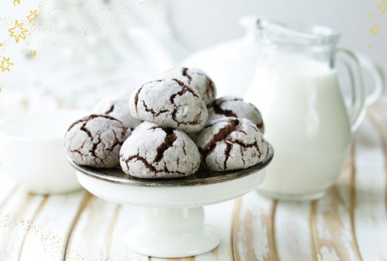 Crinkles chocolat & noisette de Noël (version légère)