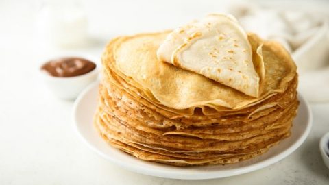 Pâte à crêpes légère et digeste
