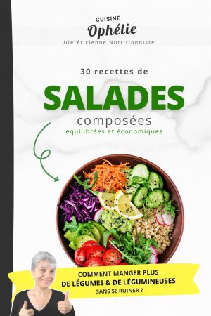 30 recettes de salades composées équilibrées et économiques - PDF