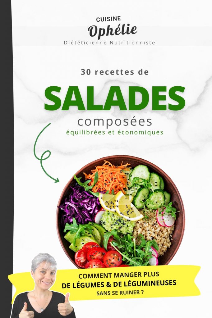 30 recettes de salades composées équilibrées et économiques - PDF