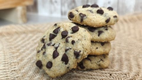 Mes cookies aux pépites de chocolat noir