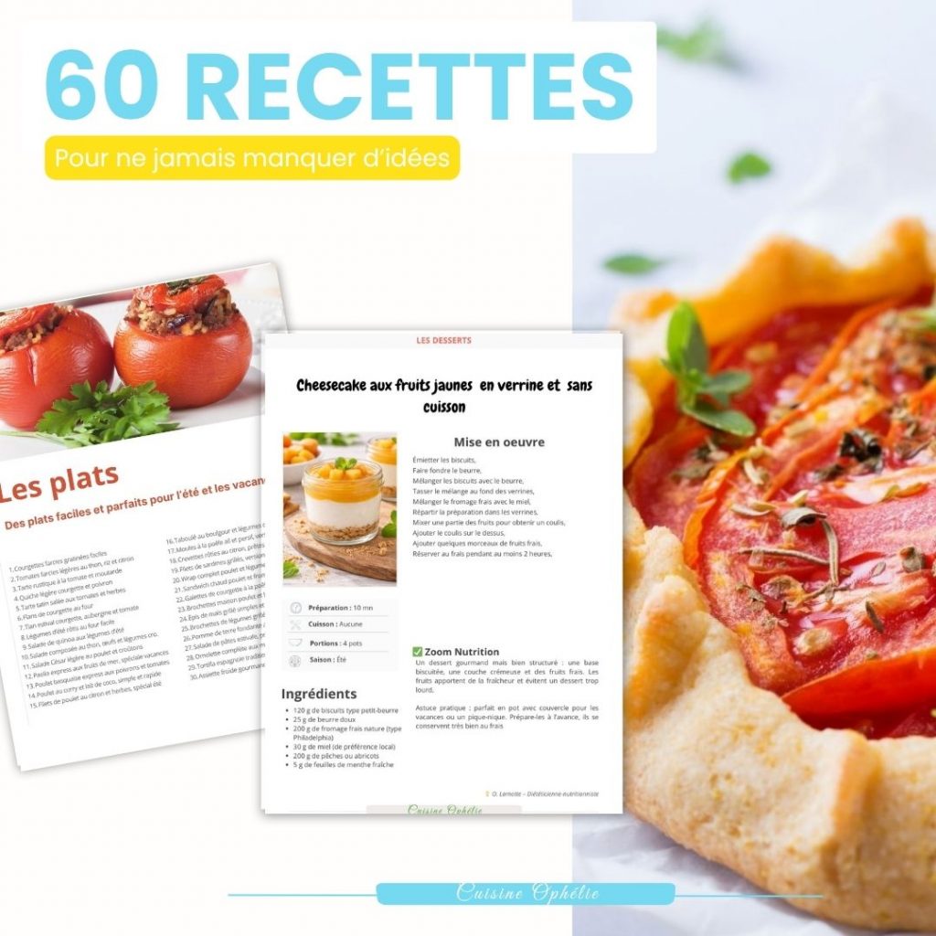 60 recettes pour l'été
