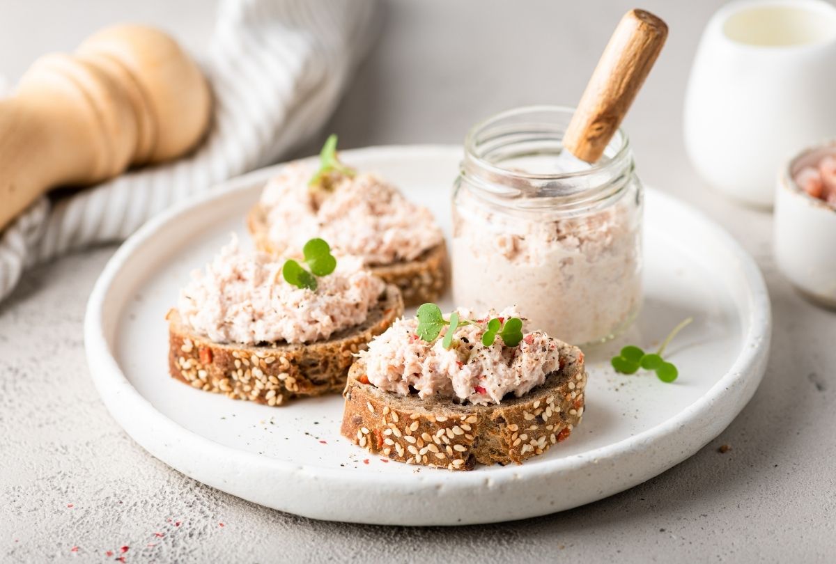 Rillettes de thon fraîches et légères au citron