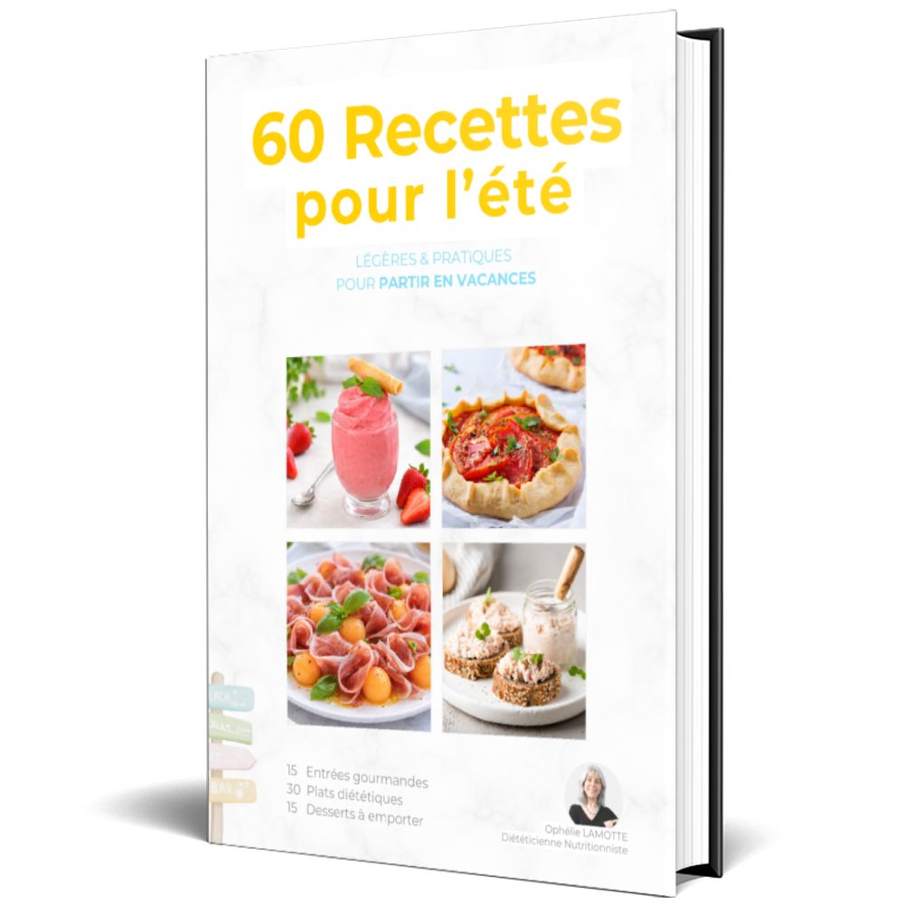 Pack été - 60 recettes diététique pour l'été