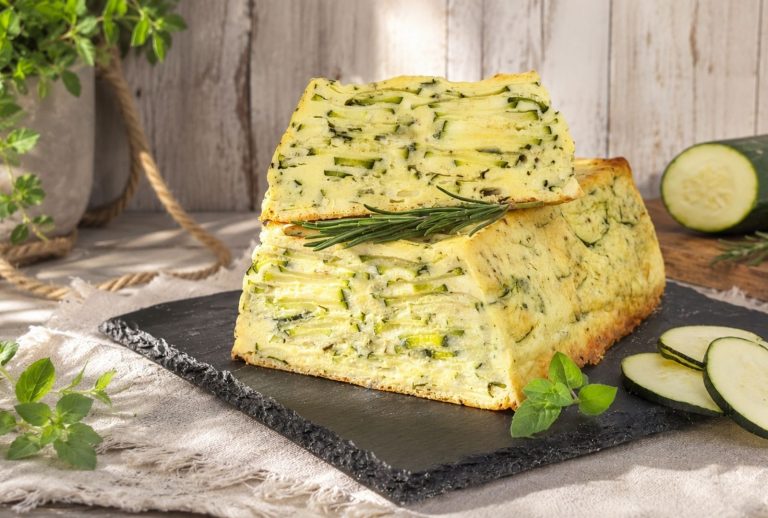 Invisible aux courgettes La recette de flan aux courgettes