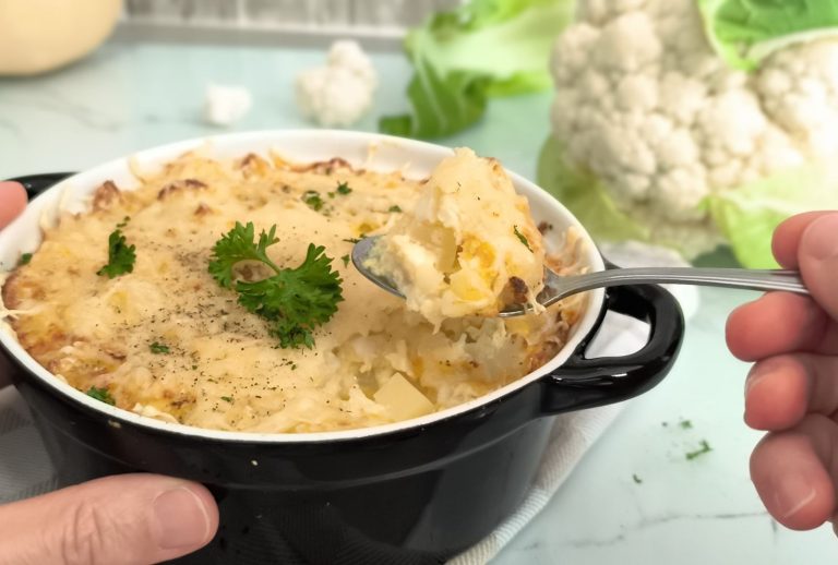 Gratin de chou fleur facile et rapide