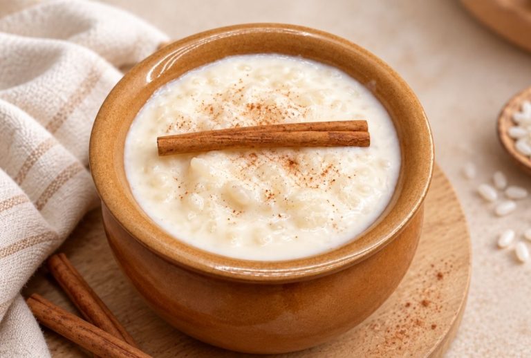 Riz au lait crémeux et léger, comme autrefois